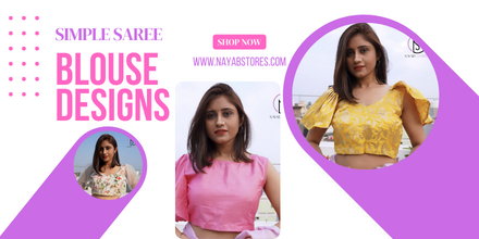 Simple Saree Blouse Designs