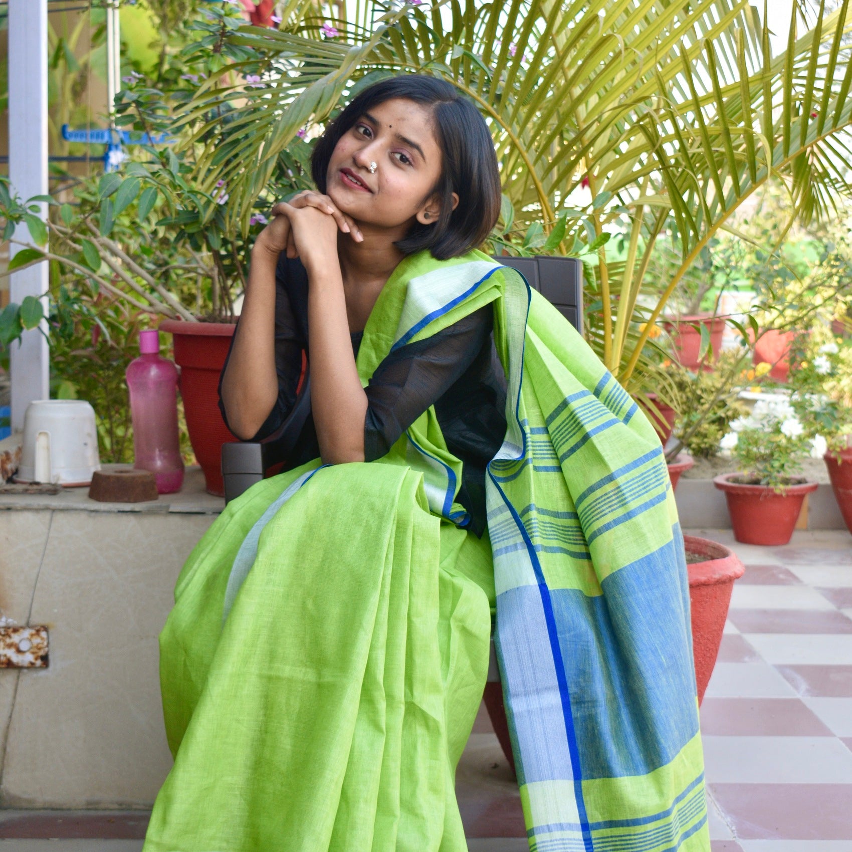 Linen Sarees