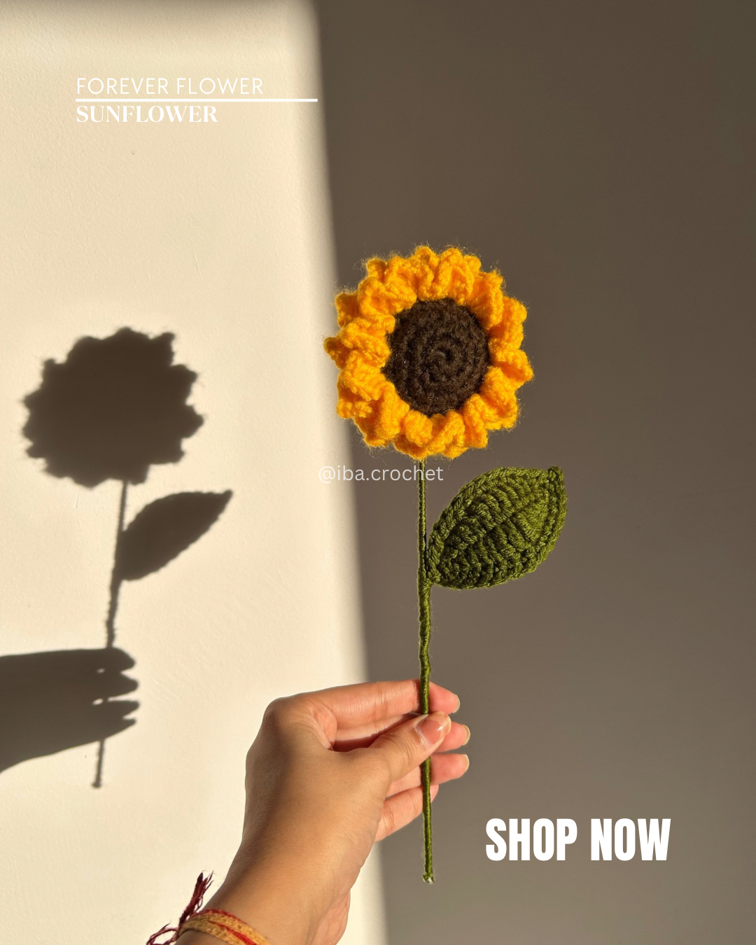 Sunflower Crochet – Handmade Flower Decor