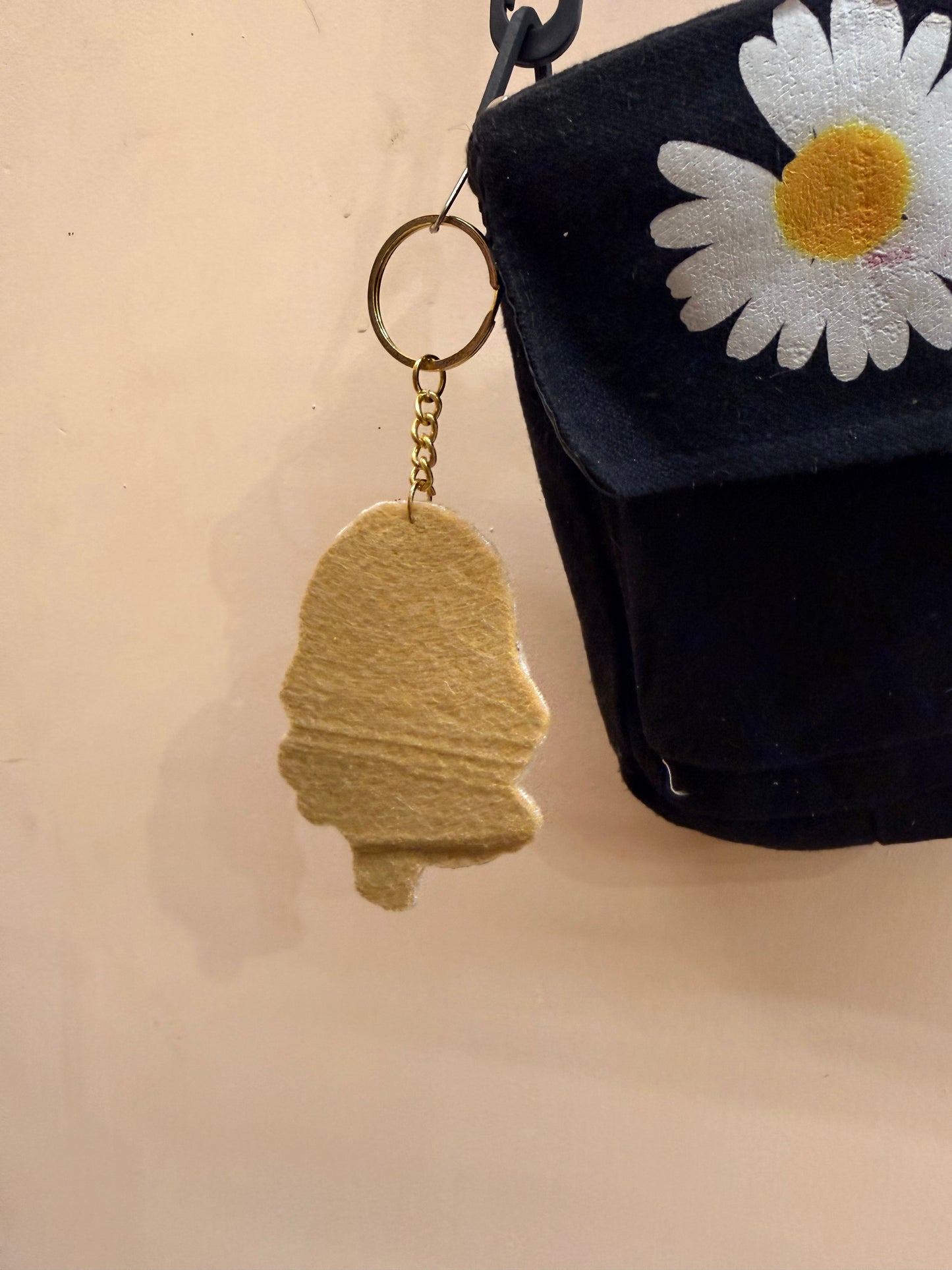Supergirl Chibi Embroidered Key Ring