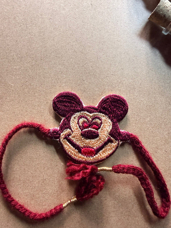 Mickey Mouse Embroidered Rakhi image 3