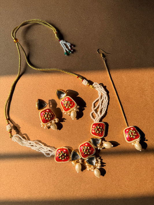 Rang Mahal Kundan Set - image 2