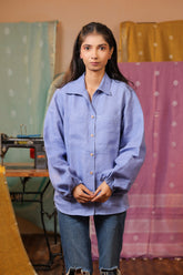 Linen Purple Shirt