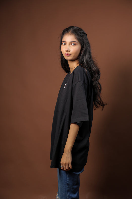 Curved Silence Cotton Unisex t shirt
