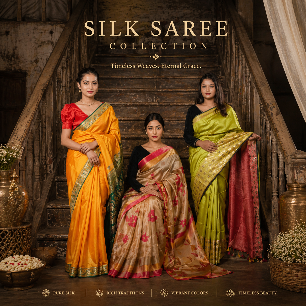 Pure Silk Sarees