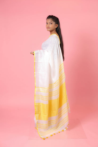 White And Yellow
