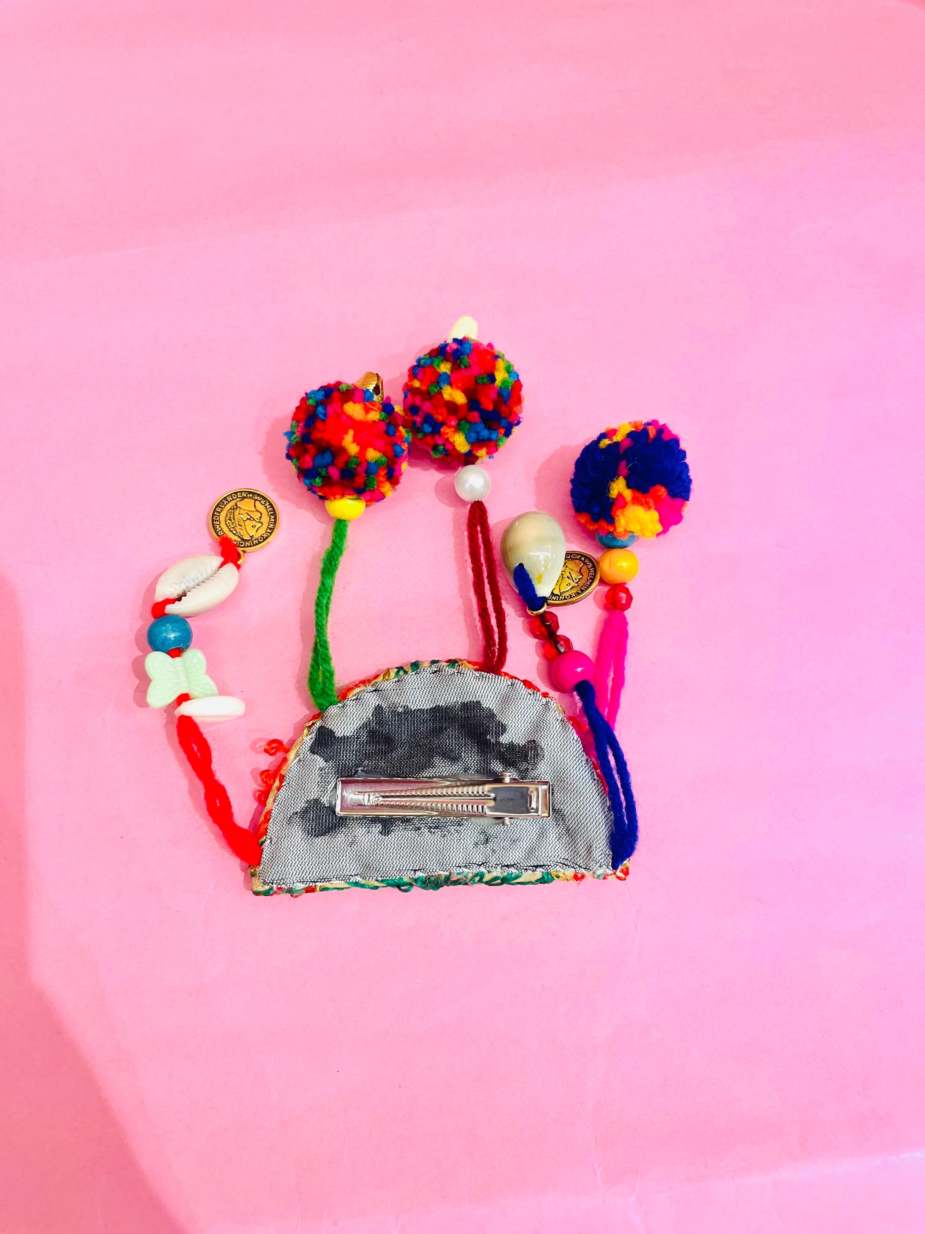 Rangrez Hair Clip - Navratri Special