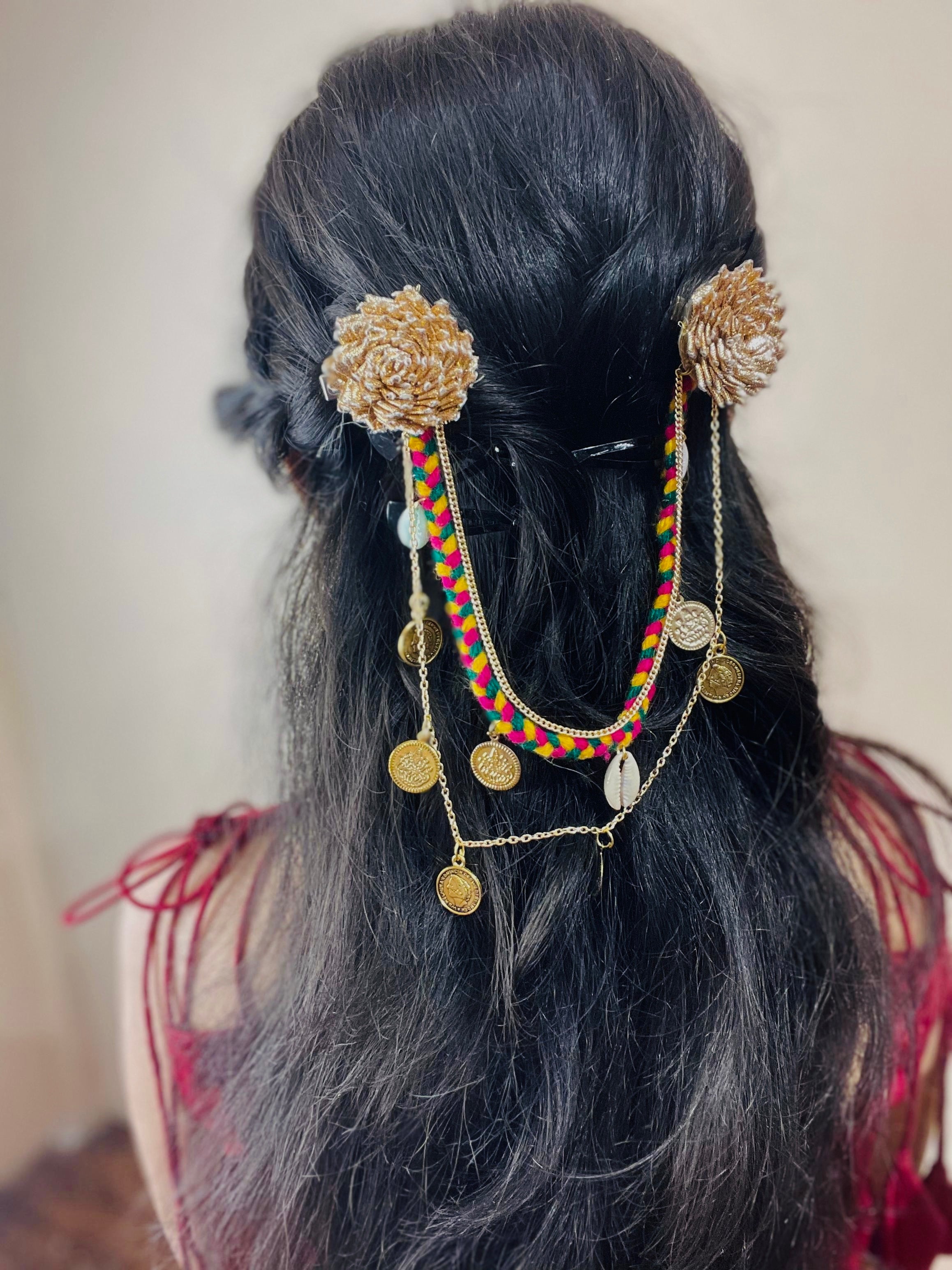 Rangrez Hair Clip - Navratri Special
