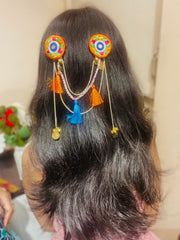 Rangrez Hair Clip - Navratri Special
