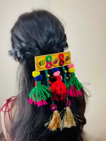 Rangrez Hair Clip - Navratri Special