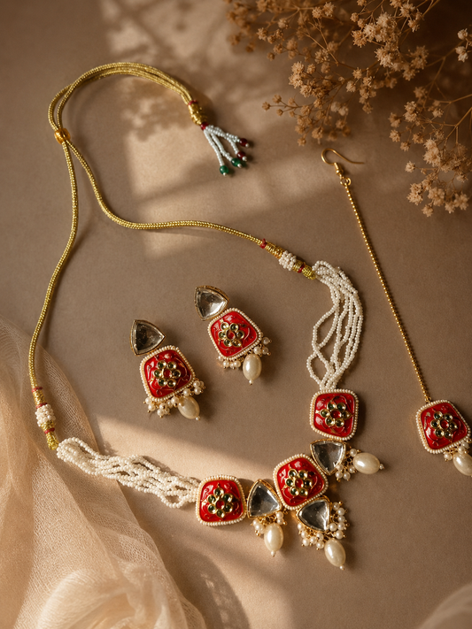 Rang Mahal Kundan Set