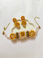 Eshaya - Mirror Thread work and Pearls