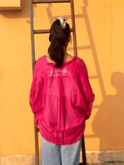 Oversized Linen Shirt