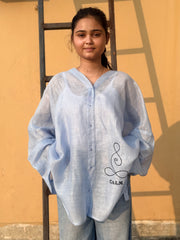 Oversized Linen Shirt