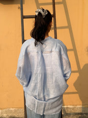 Oversized Linen Shirt