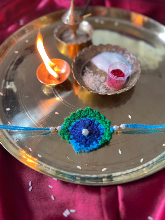 Handmade Crochet Rakhi