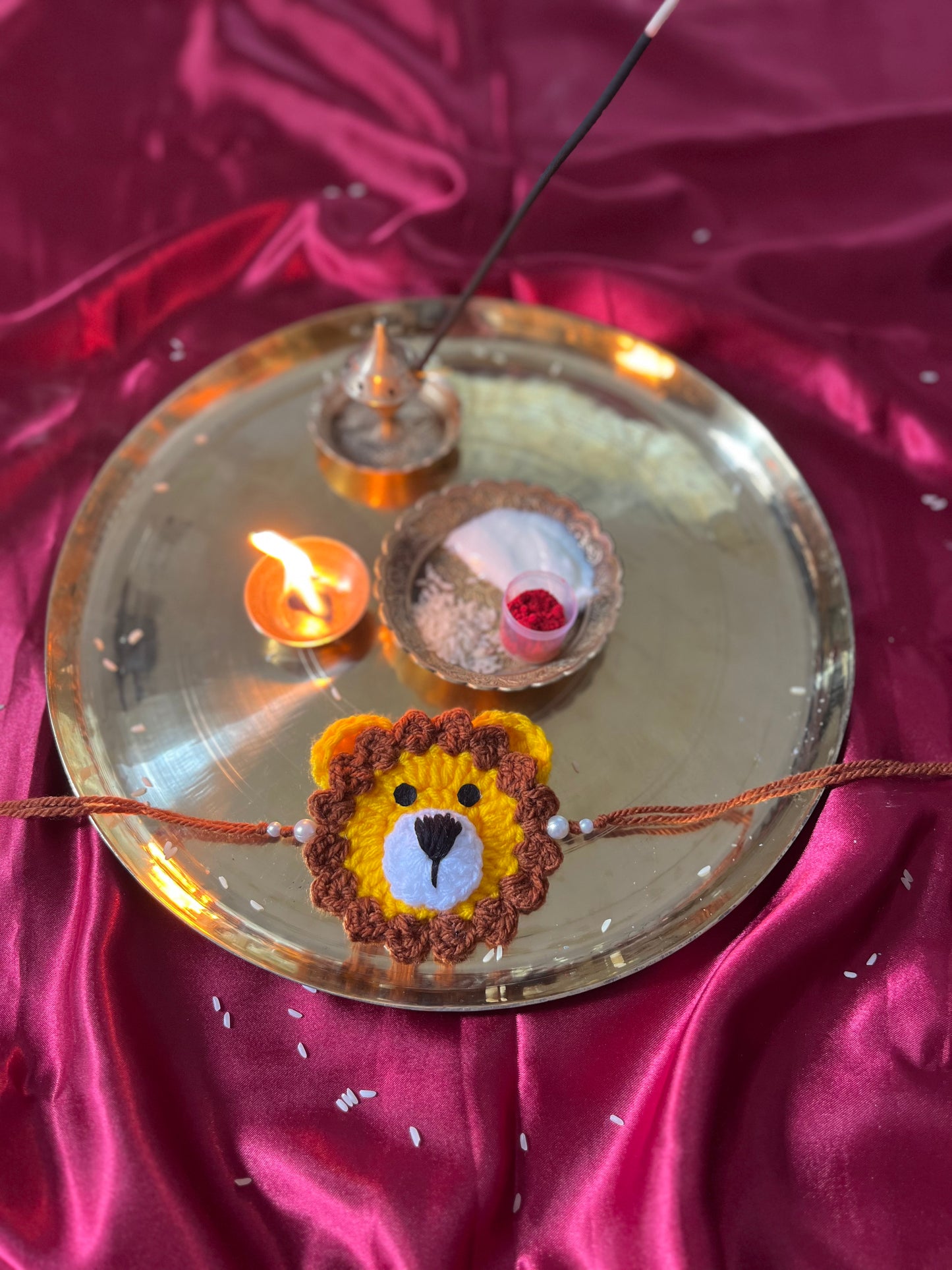 Handmade Crochet Rakhi