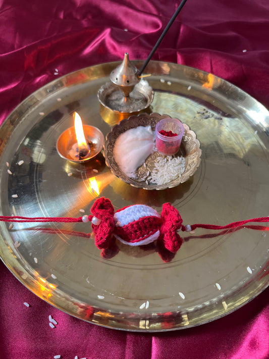 Handmade Crochet Rakhi