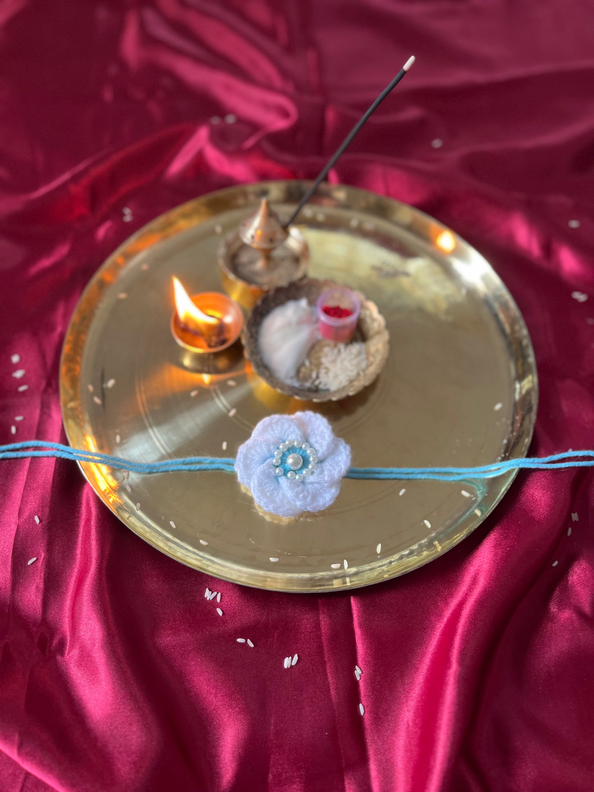 Handmade Crochet Rakhi