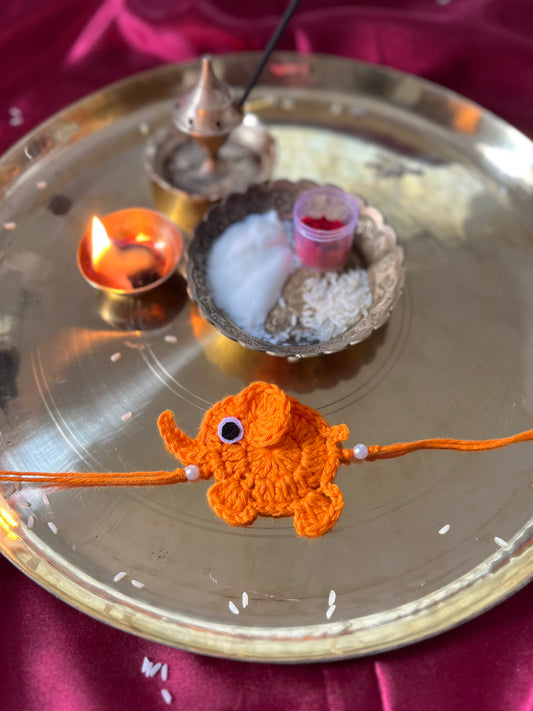 Handmade Crochet Rakhi