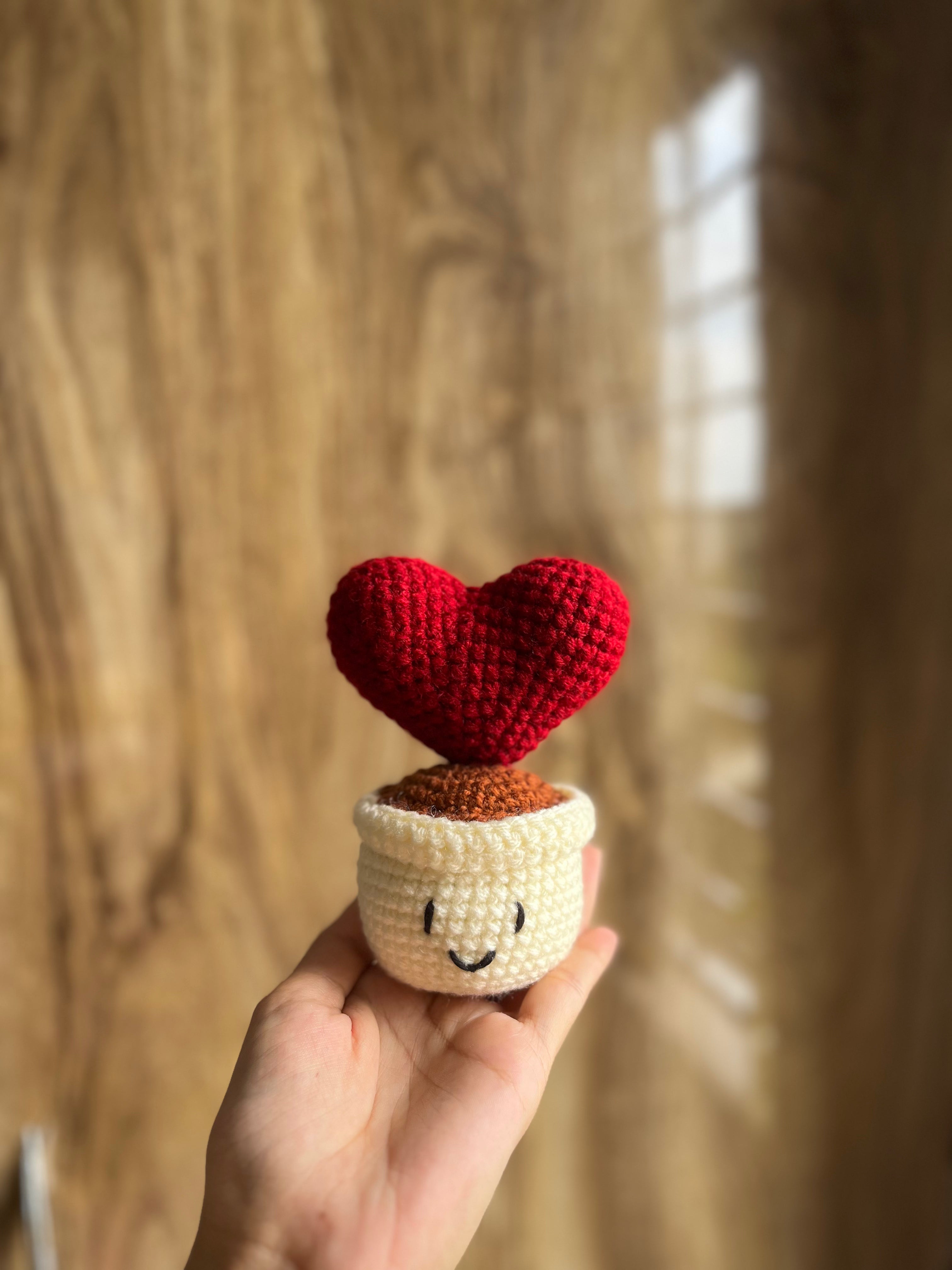 Heart Pot Crochet
