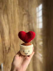 Heart Pot Crochet