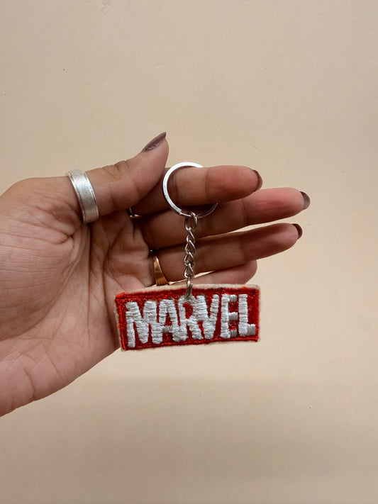 Marvel Logo Embroidered Key Ring - image 2