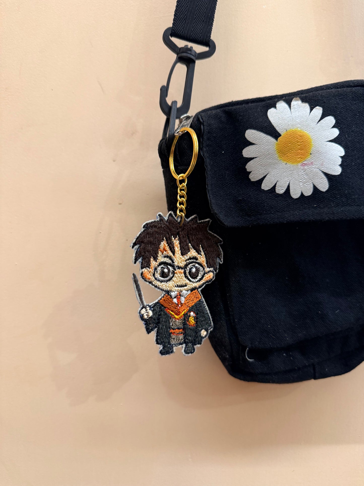 Harry Potter Embroidered Key Ring