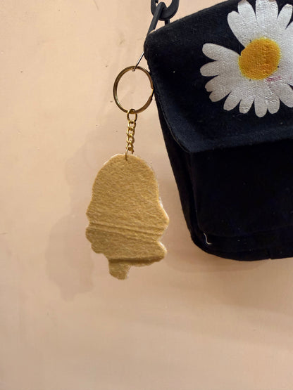 Supergirl Chibi Embroidered Key Ring
