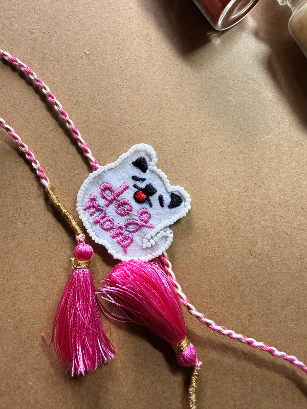 Fur Baby Rakhi - Tasselled image 3