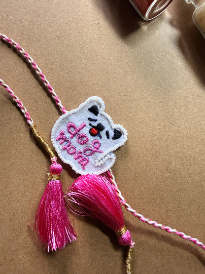 Fur Baby Rakhi - Tasselled image 3