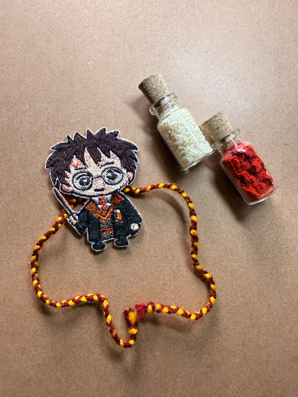 Harry Potter Embroidered Rakhi image 2