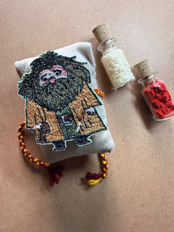 Hagrid Embroidered Rakhi image 1