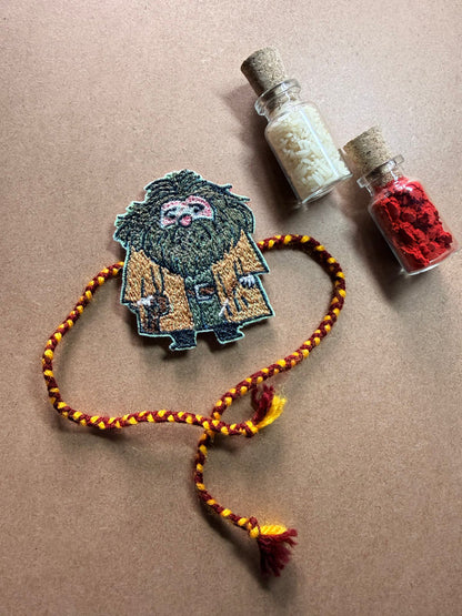 Hagrid Embroidered Rakhi image 2