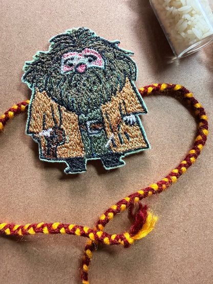 Hagrid Embroidered Rakhi image 3
