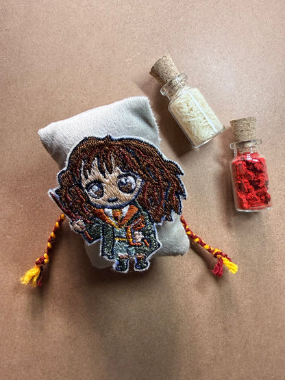 Hermione Granger Embroidered Rakhi image 1