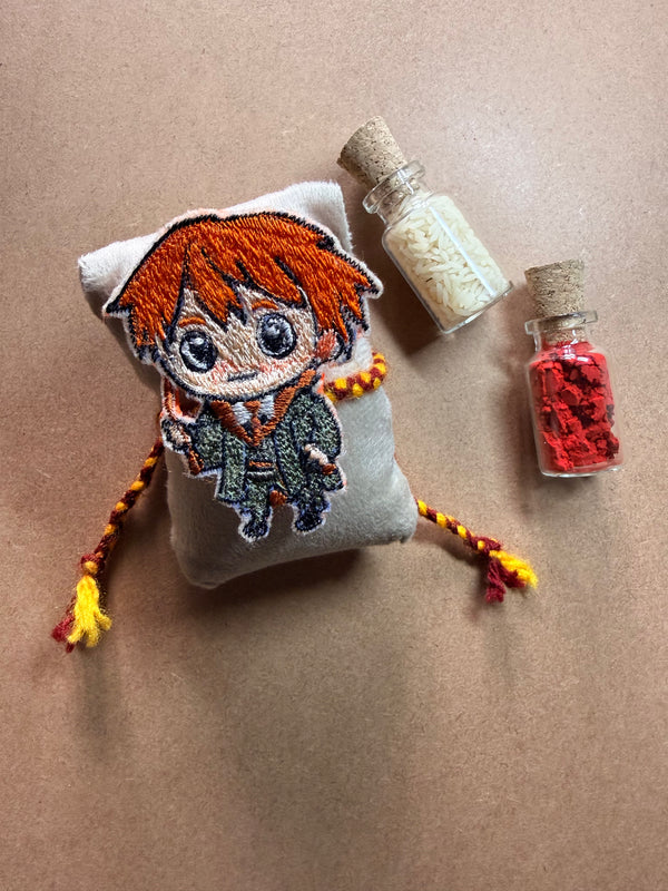 Ron Weasley Embroidered Rakhi image 1