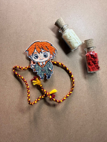 Ron Weasley Embroidered Rakhi image 2