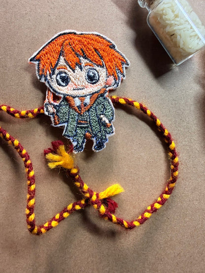 Ron Weasley Embroidered Rakhi image 3