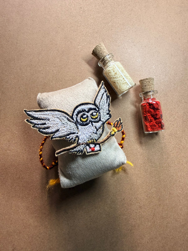 Hedwig Embroidered Rakhi image 1