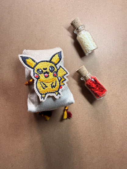 Pikachu Embroidered Rakhi image 1