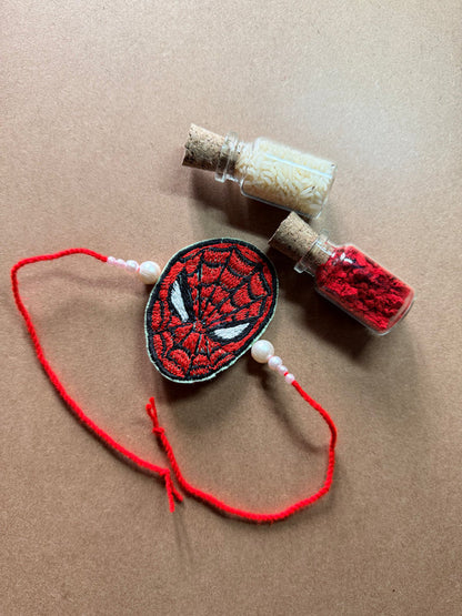 Spider-Man Embroidered Rakhi image 2