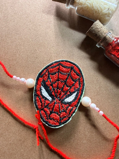 Spider-Man Embroidered Rakhi image 3