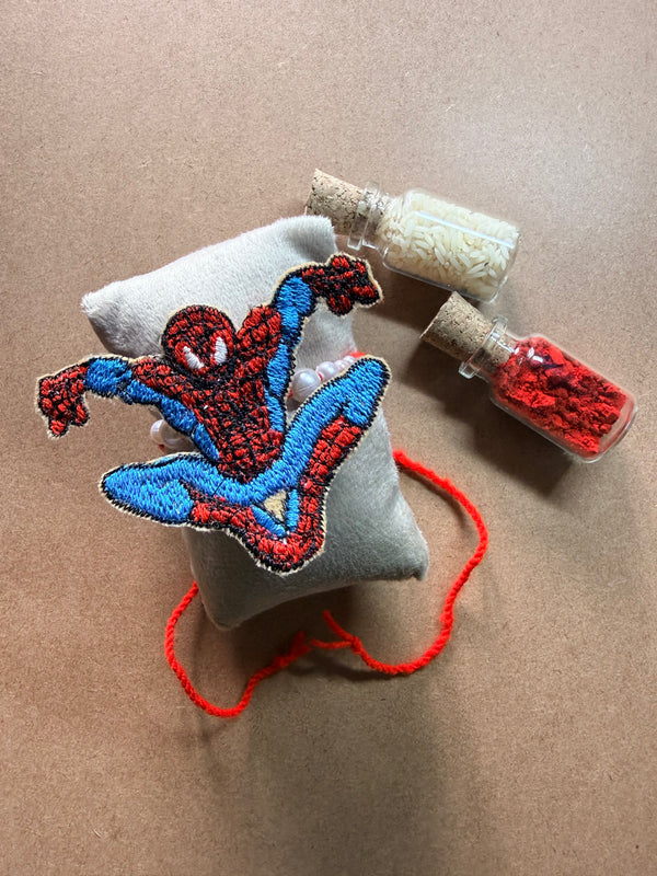 Spider-Man Figure Embroidered Rakhi image 1