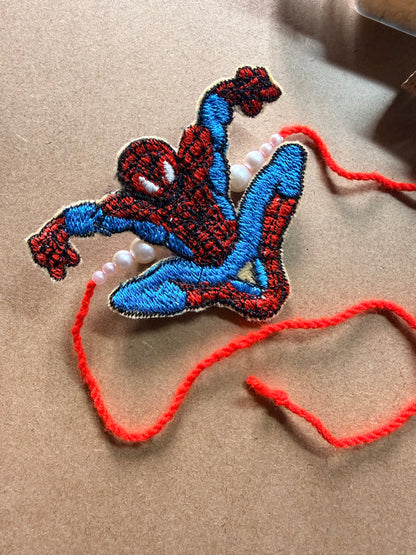 Spider-Man Figure Embroidered Rakhi image 3