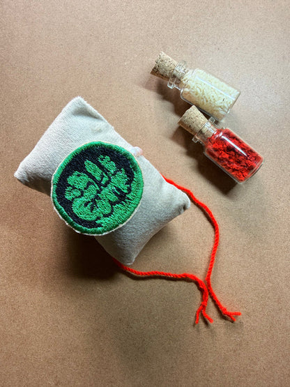 Hulk Fist Embroidered Rakhi image 1