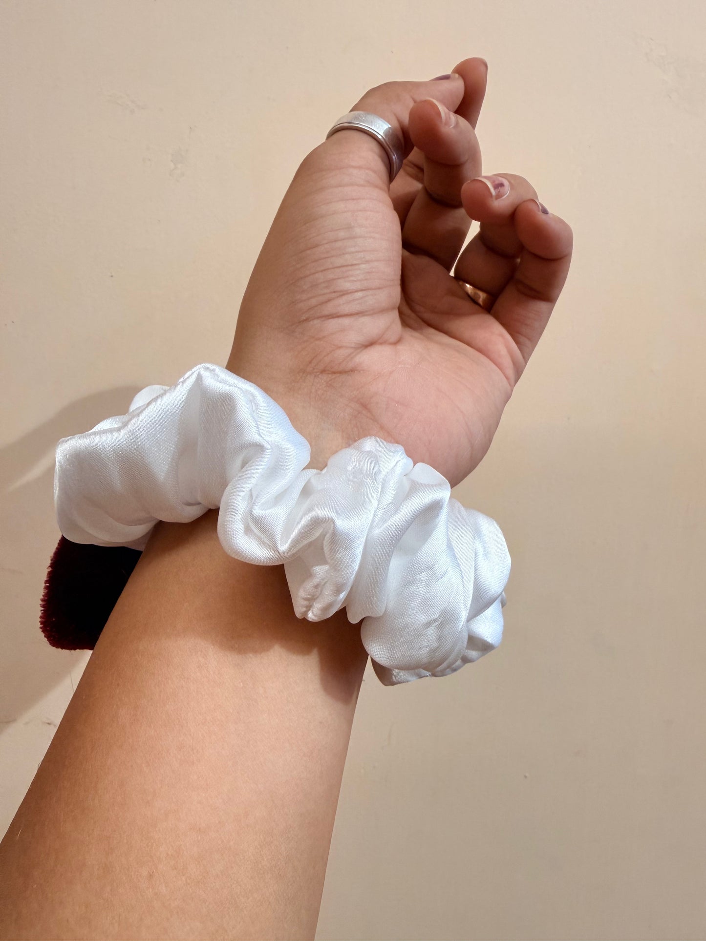Velvet Bow Scrunchie - image 3