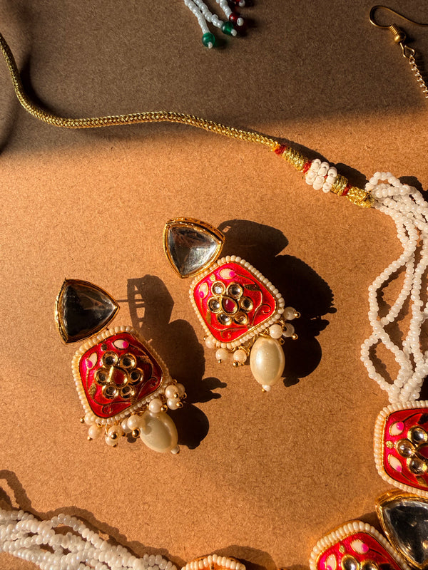Rang Mahal Kundan Set - image 4