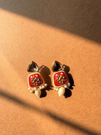Rang Mahal Kundan Set - image 5