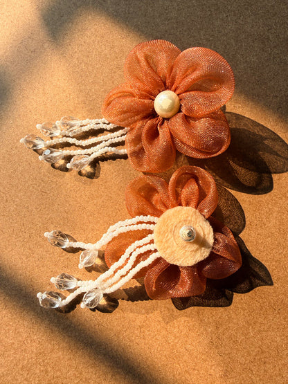 Peach Blossom Earrings - image 4